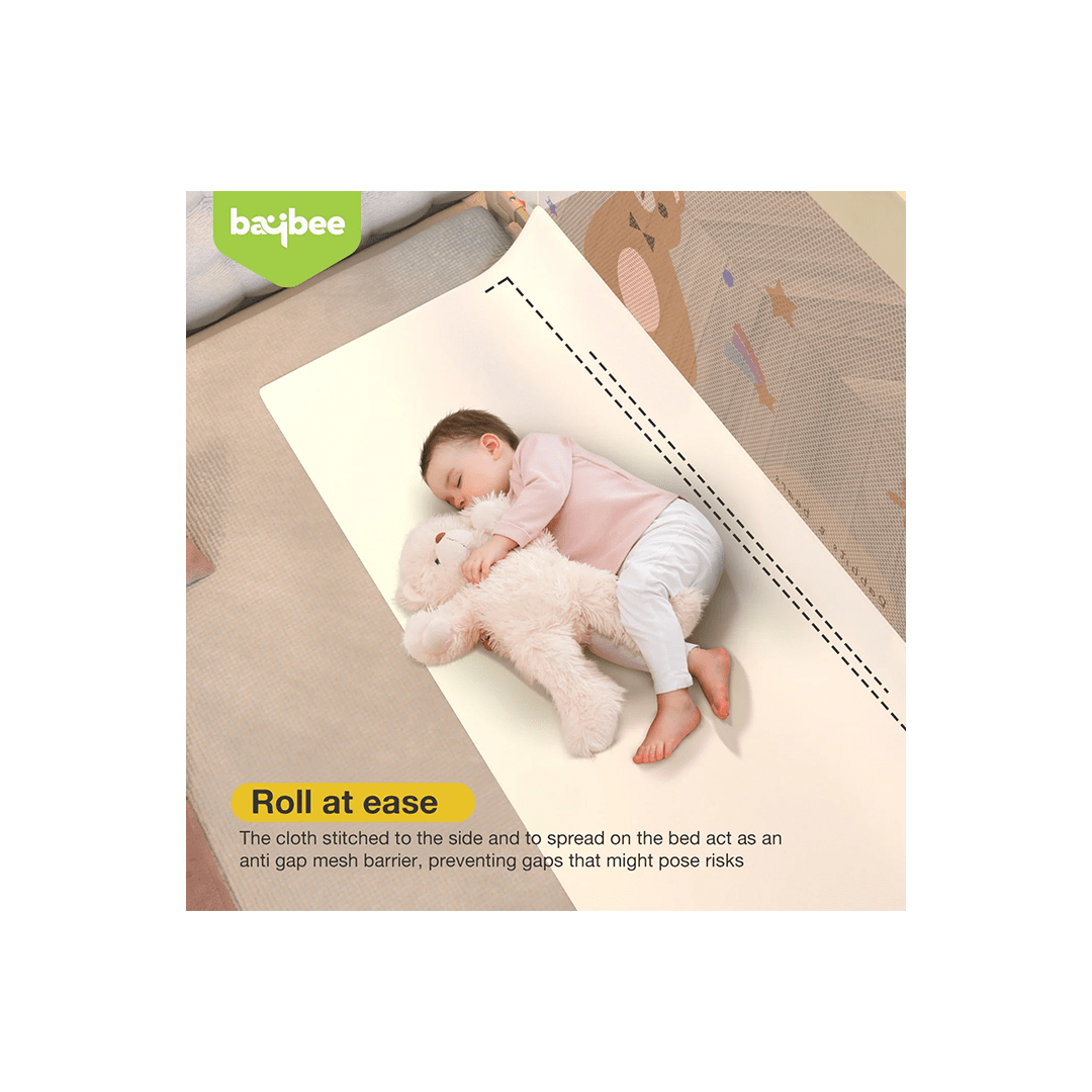 Baybee Other Gears Baybee Baby Bed Rail Guard – 28 Height Adjustable, Foldable Portable Safety Protector for Babies - 200 x 80 cm