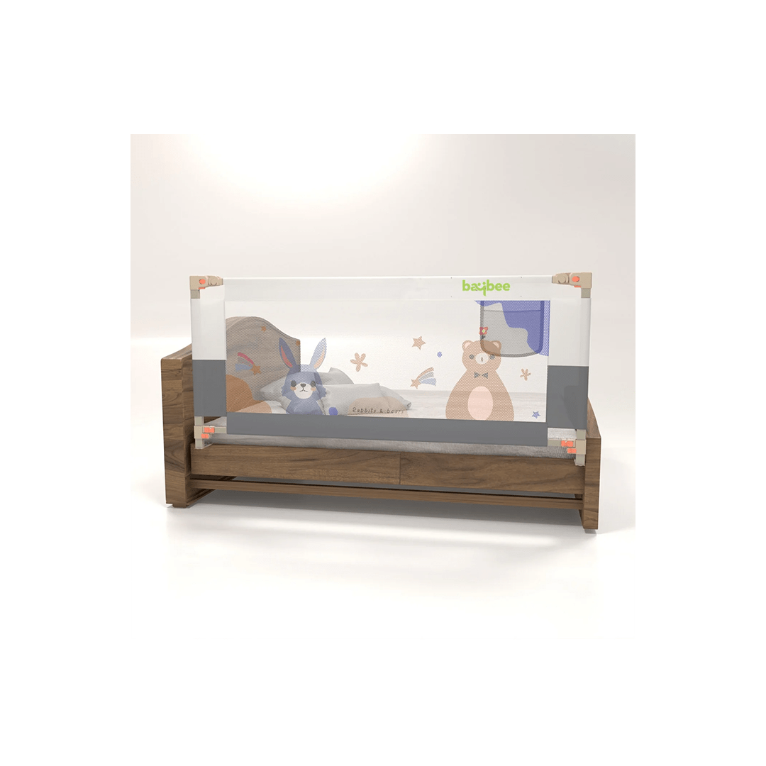 Baybee Other Gears Baybee Baby Bed Rail Guard – 28 Height Adjustable, Foldable Portable Safety Protector for Babies - 200 x 80 cm