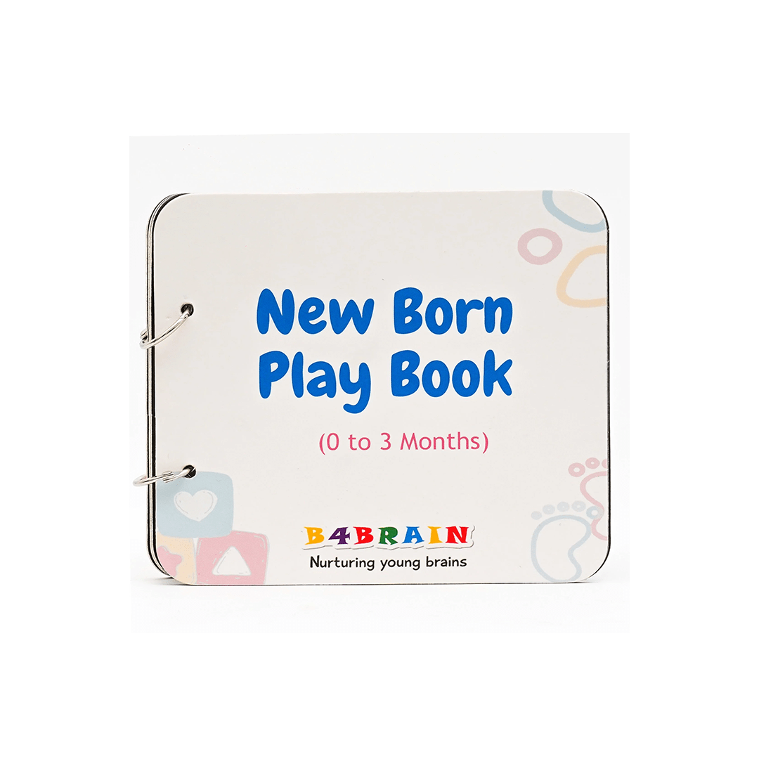 B4brain Books B4brain Newborn Baby Book ( 0-4 months)