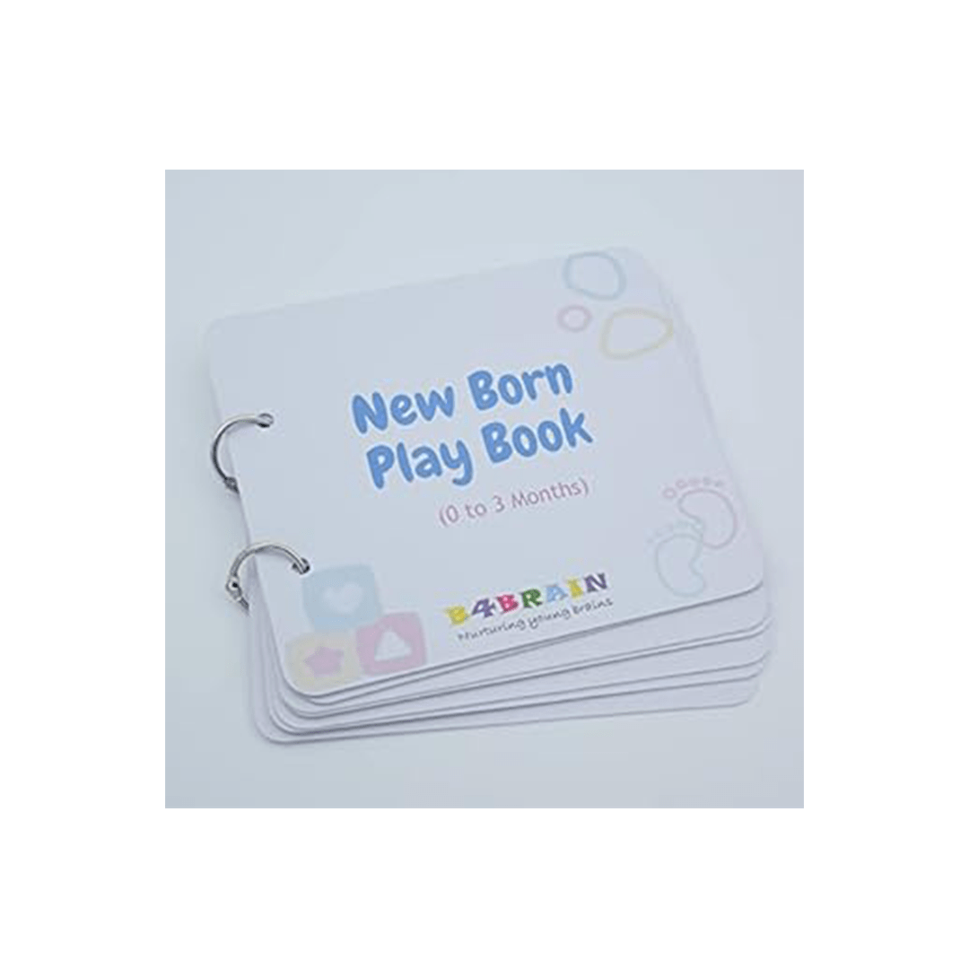 B4brain Books B4brain Newborn Baby Book ( 0-4 months)