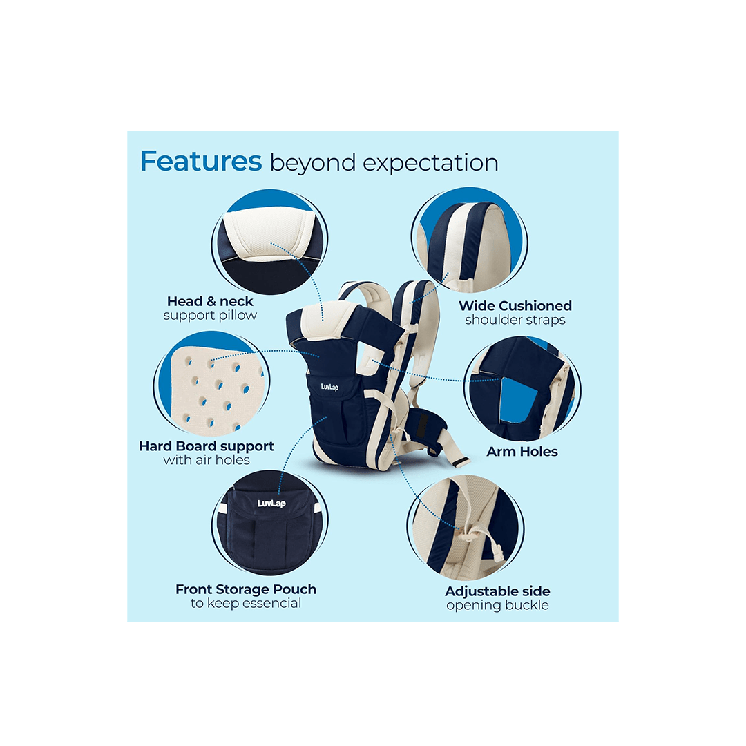 LuvLap Other Gears LuvLap Baby Carrier Elegant