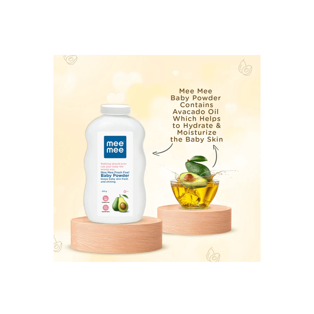 Mee Mee Baby Care Mee Mee Fresh Feel Baby Powder (0 Months+)