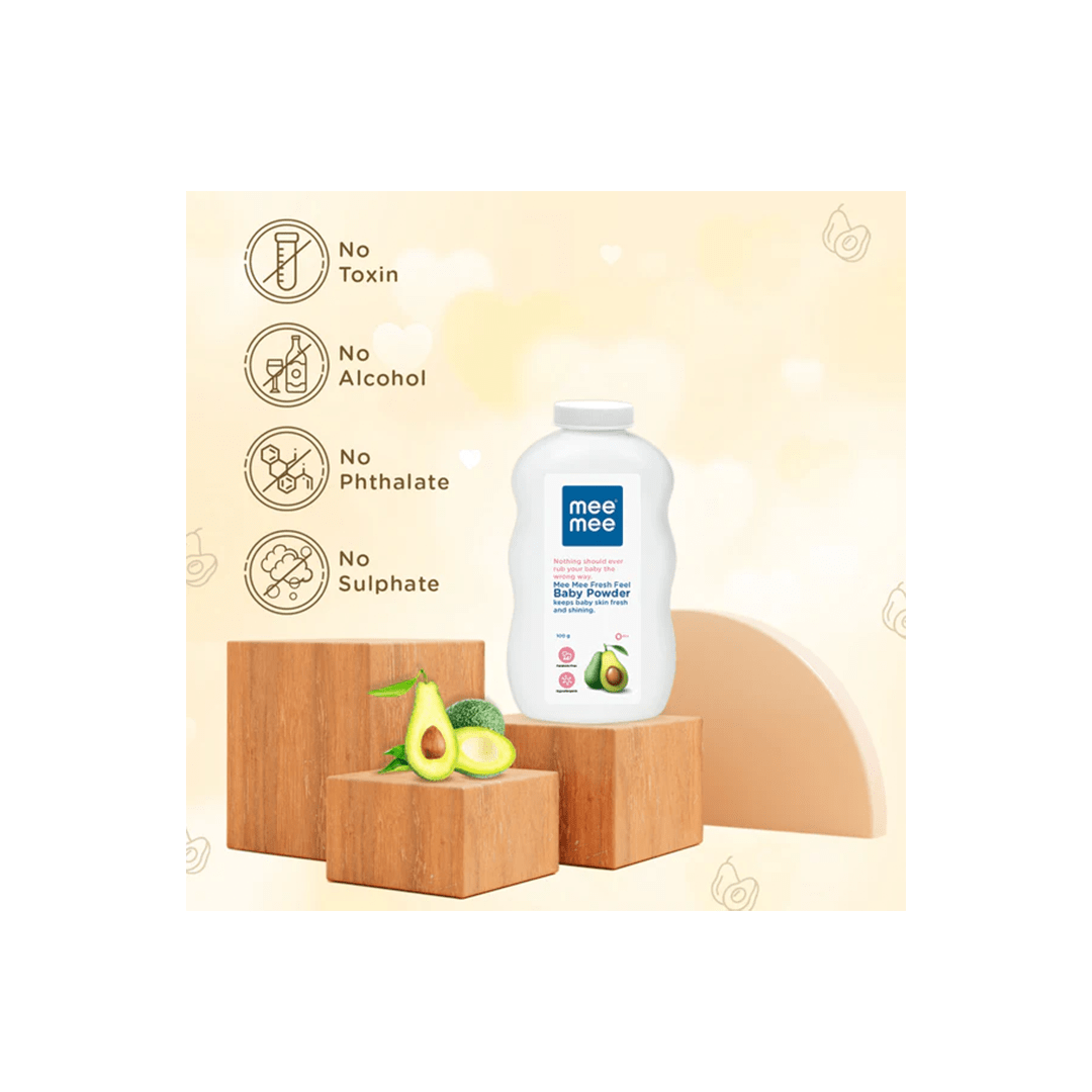 Mee Mee Baby Care Mee Mee Fresh Feel Baby Powder (0 Months+)