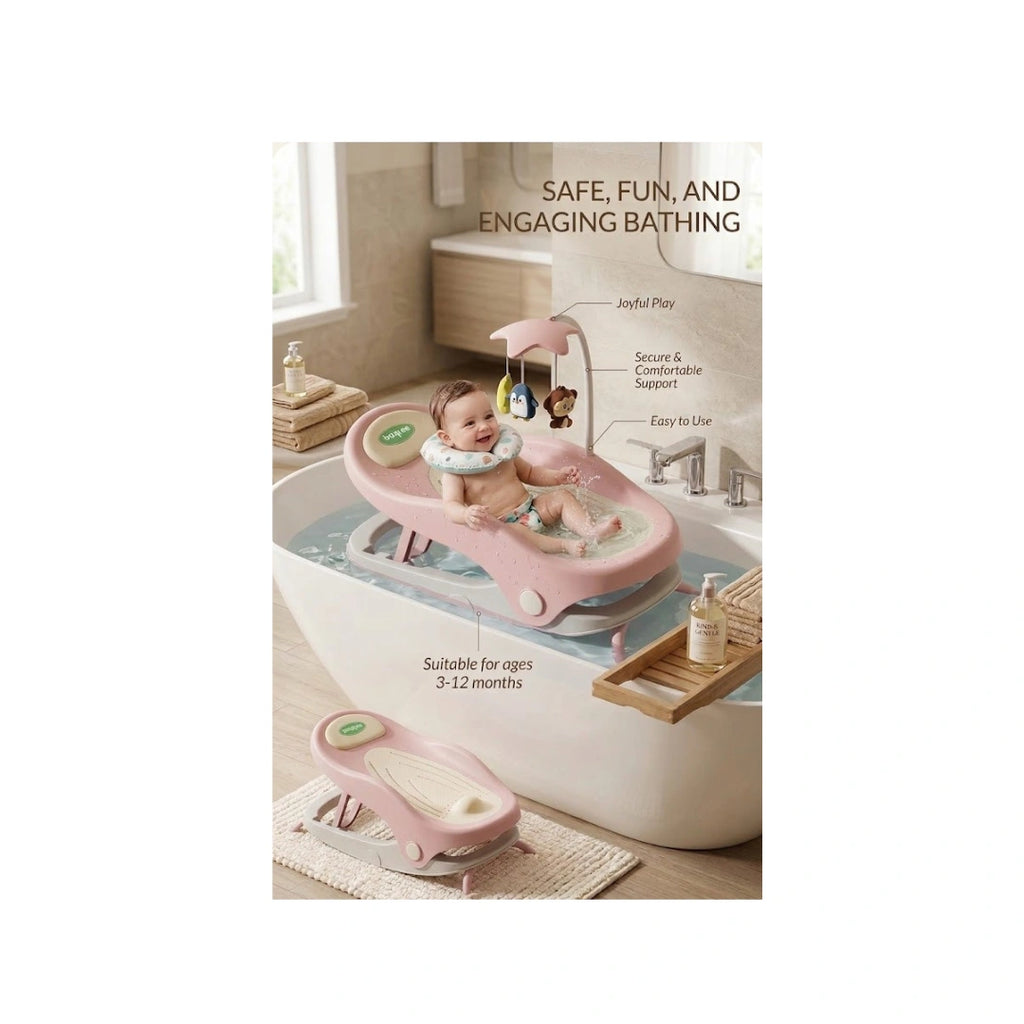 Baby bath support seat