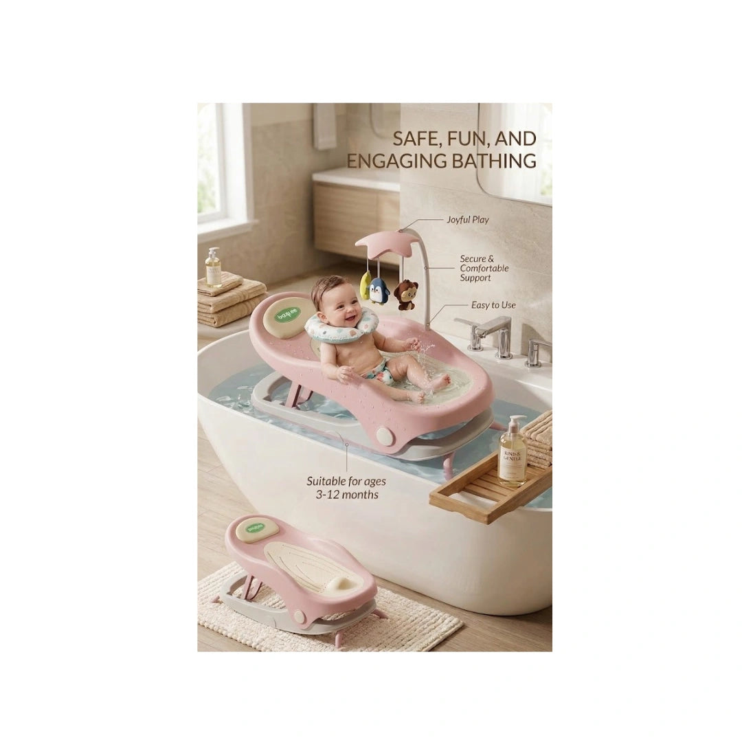 Baby bath support seat