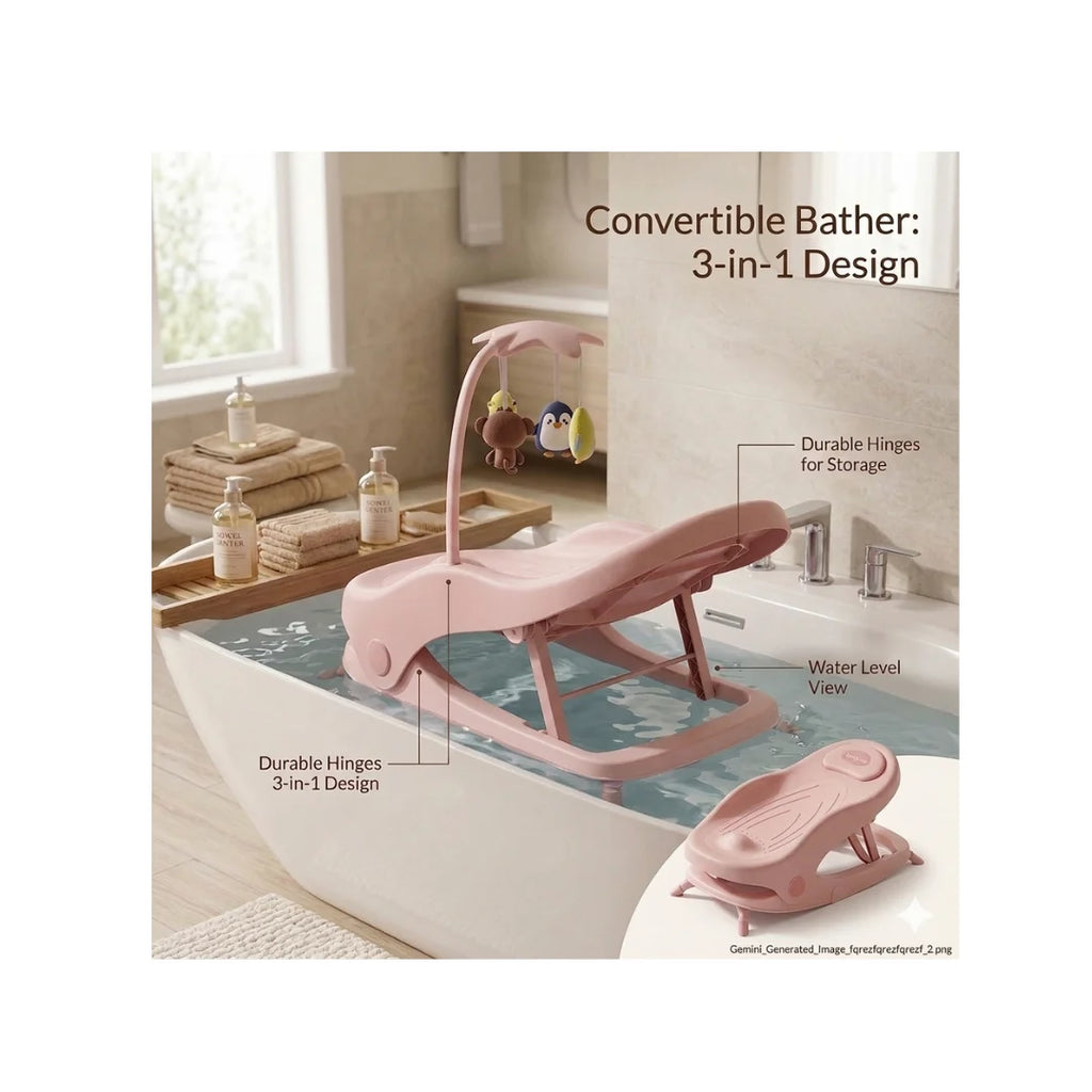 Baby bath support seat