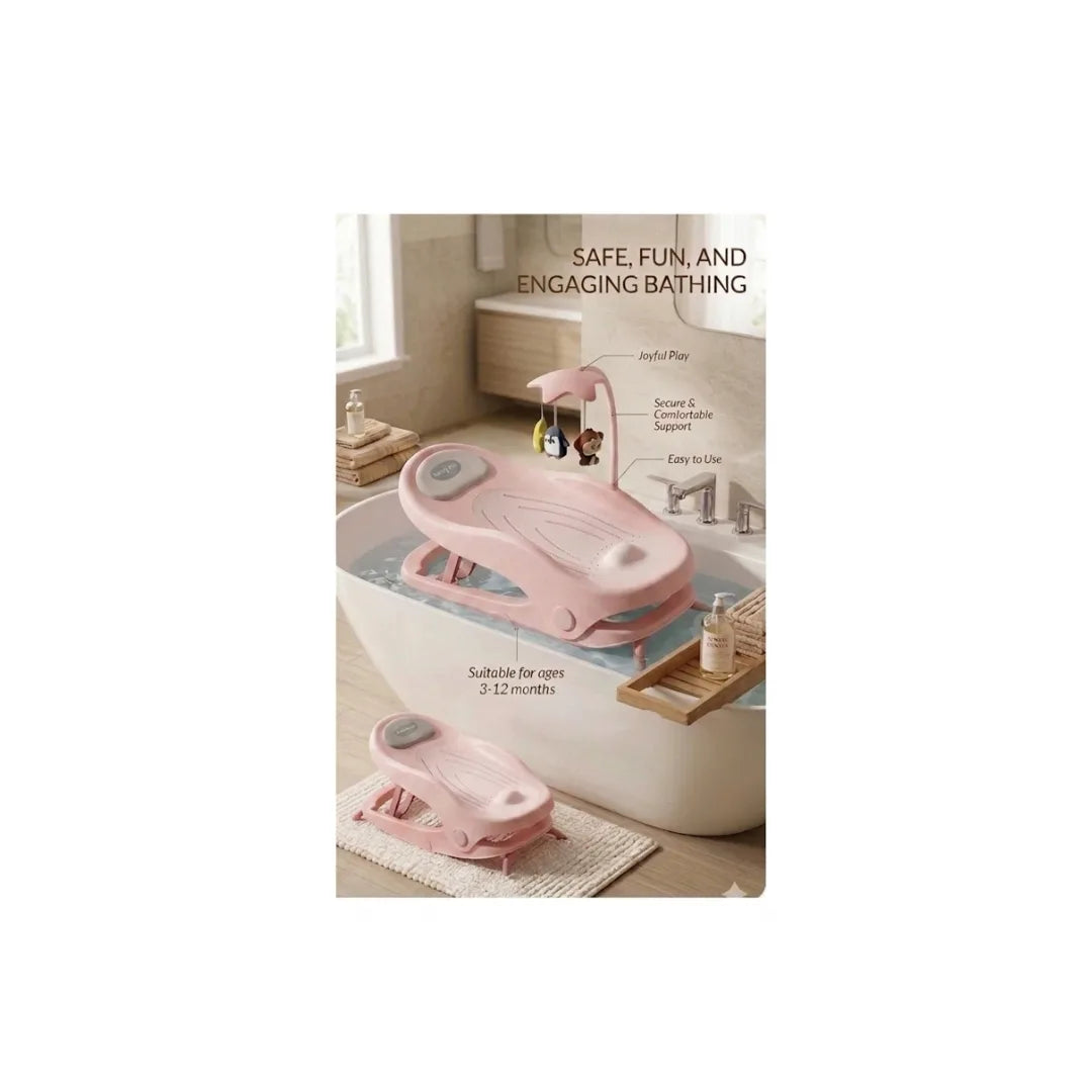 Baby bath support seat