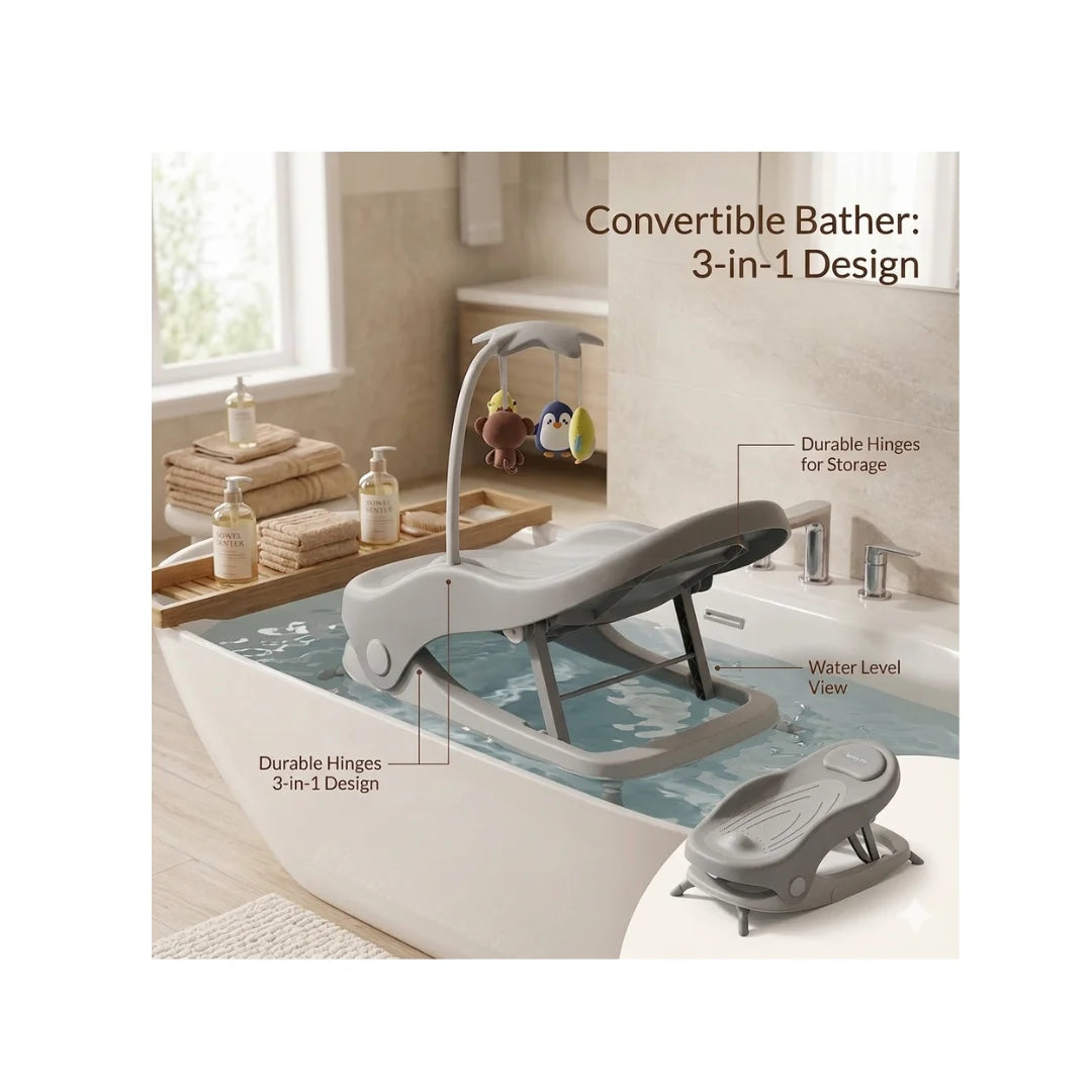 Baby bath support seat