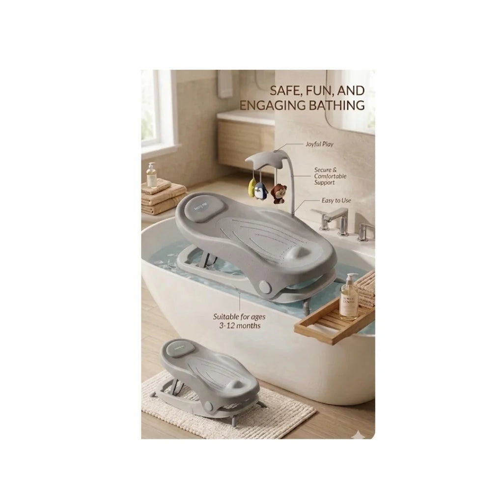 Baby bath support seat