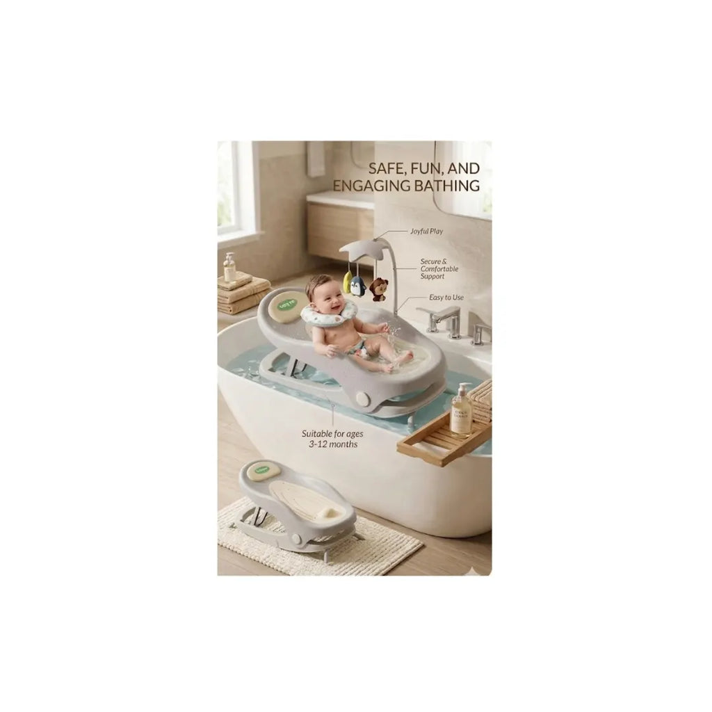 Baby bath support seat
