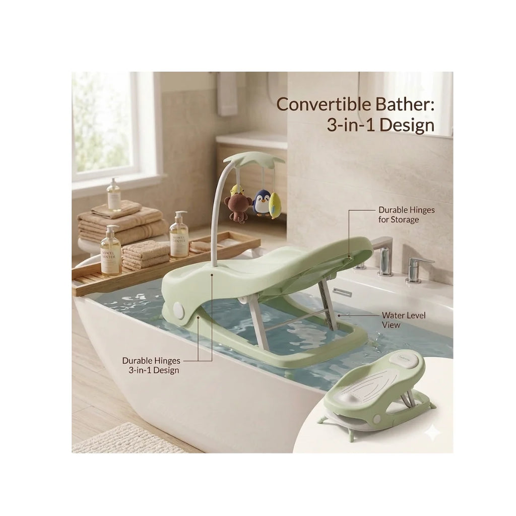 Baby bath support seat
