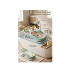 Baby bath support seat