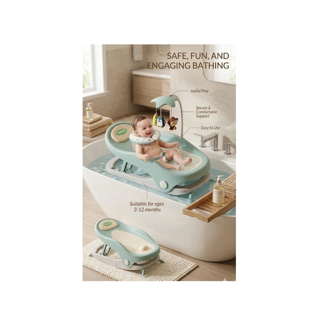 Baby bath support seat
