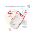 baby bath tub with bath chair combo