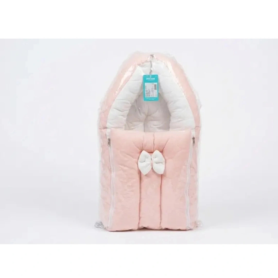 baby carry bed and sleeping nest with zip closure