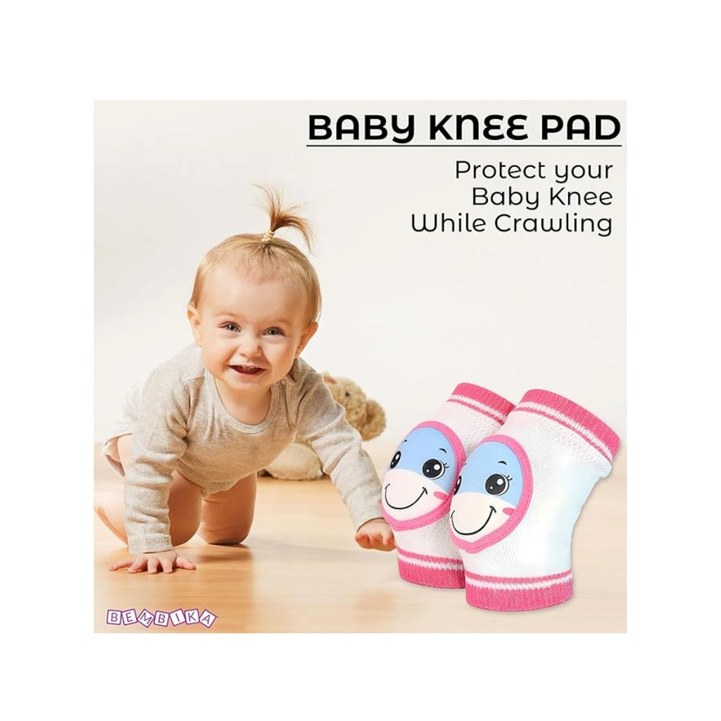 Baby crawling knee protection pads