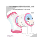 Baby crawling knee protection pads