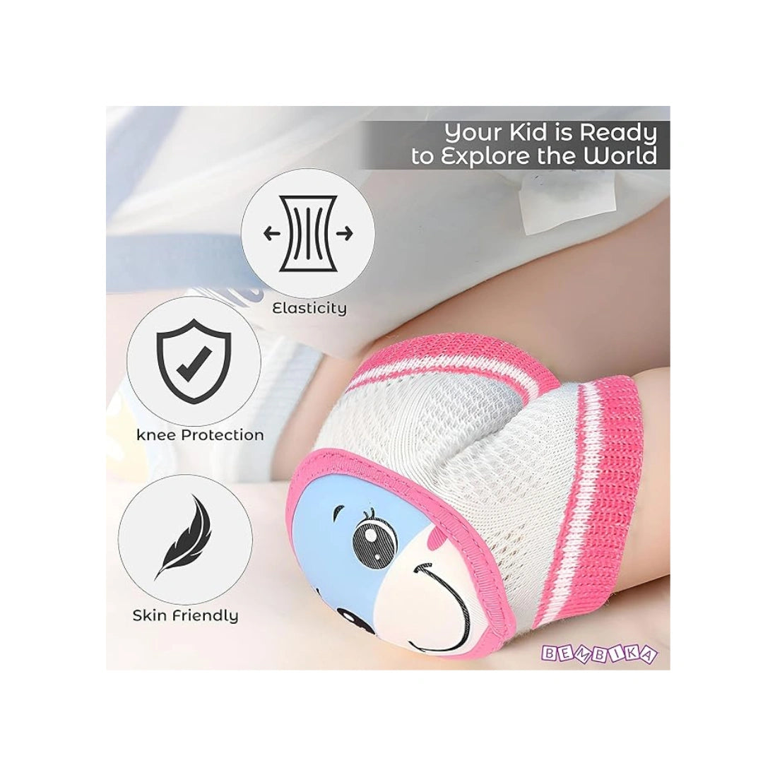 Baby crawling knee protection pads