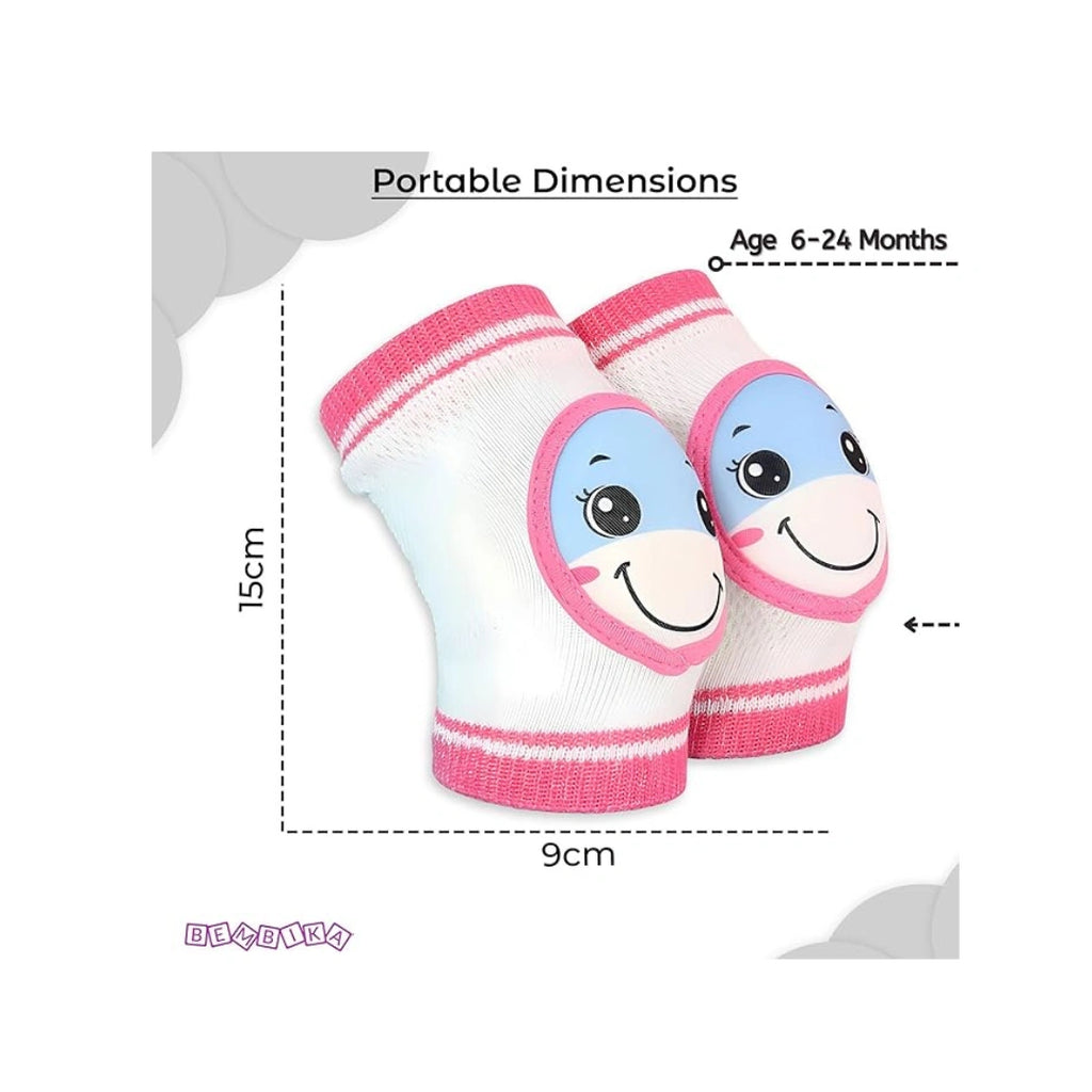 Baby crawling knee protection pads