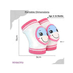 Baby crawling knee protection pads