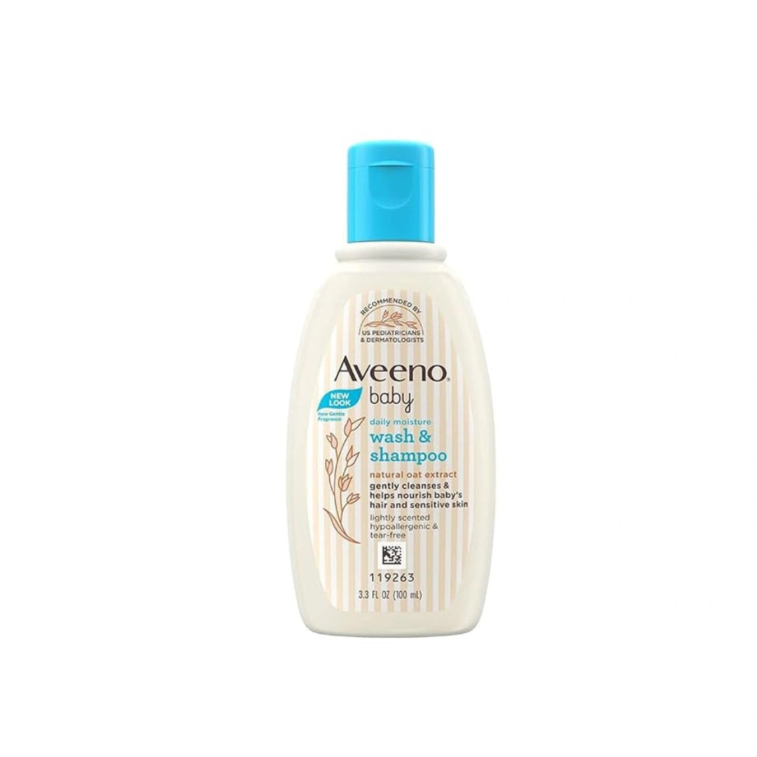 Gentle baby wash and shampoo