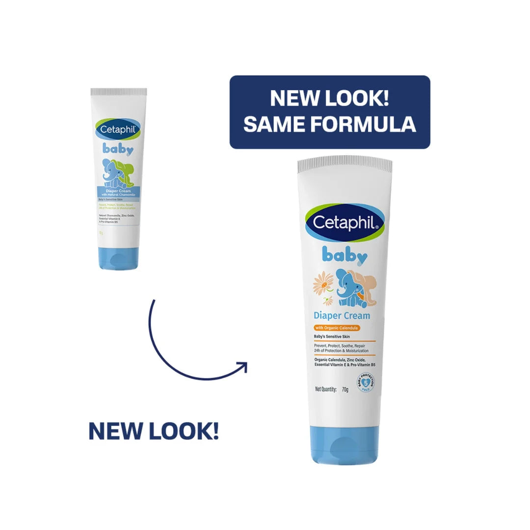 baby diaper cream with organic calendula 70g