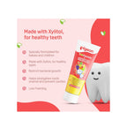 Fruit punch toothpaste tube for babies and kids 45g