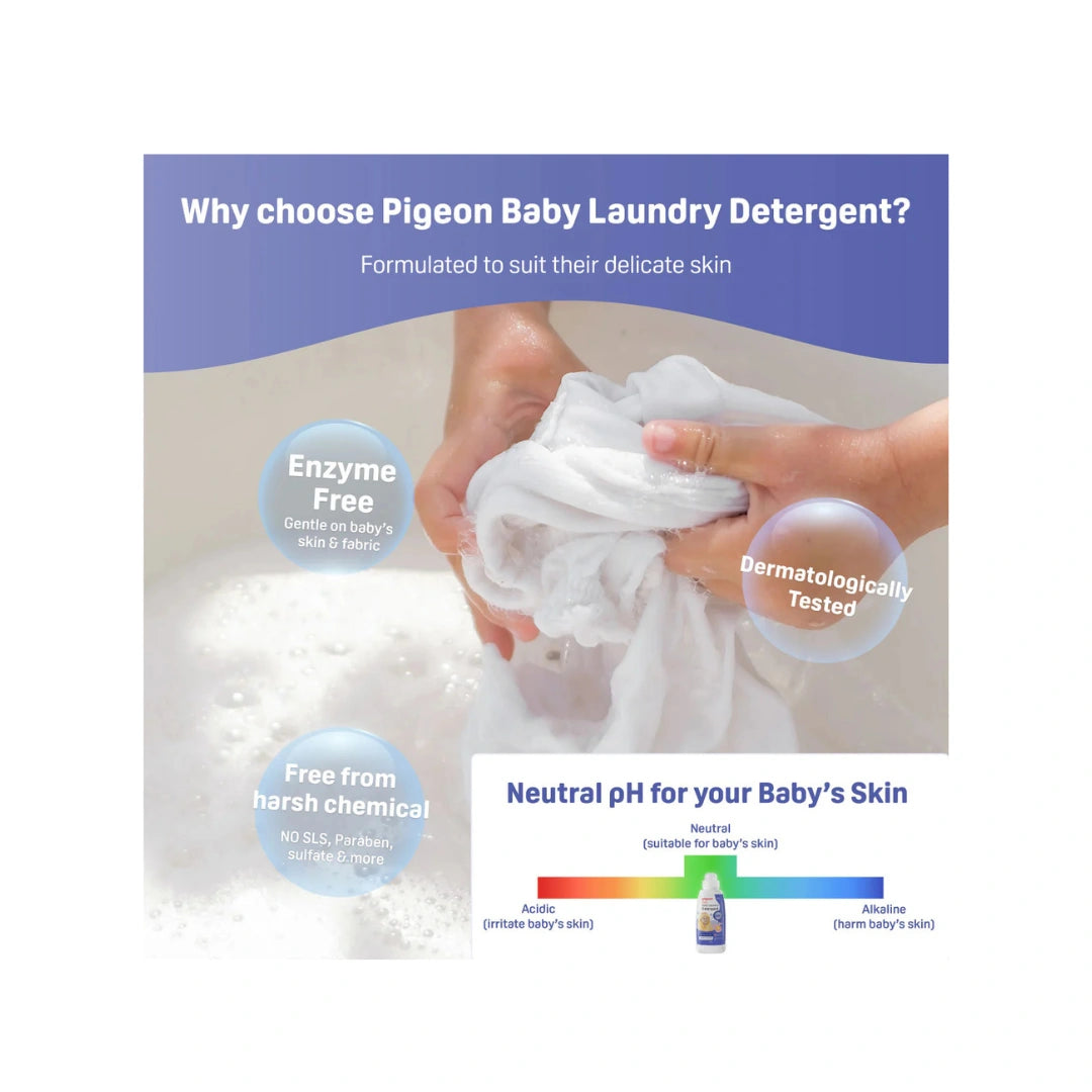 Gentle baby fabric care liquid detergent