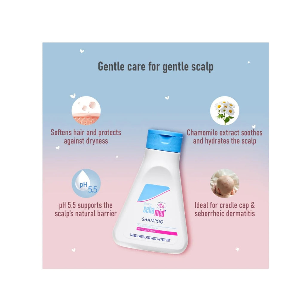 Baby Mild Shampoo for Soft Hair & Healthy Scalp 