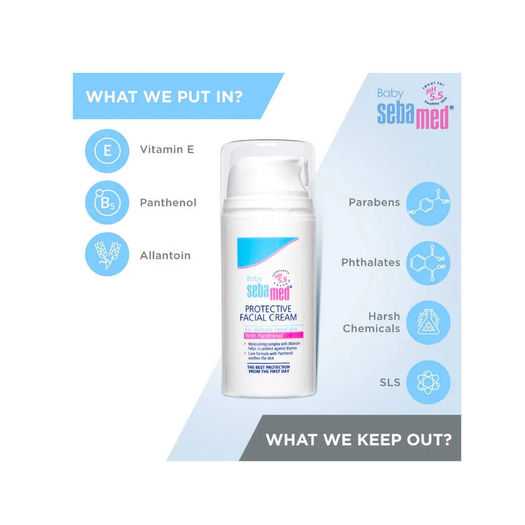 Baby facial moisturizing cream