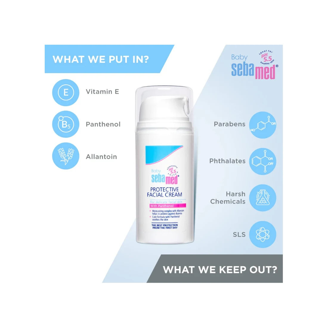 Baby facial moisturizing cream