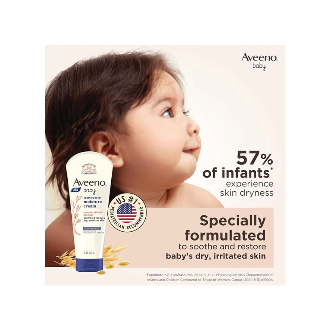 Moisturizing cream for baby skin