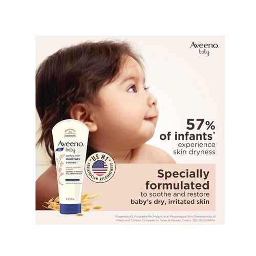 Moisturizing cream for baby skin