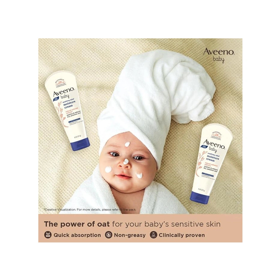 Moisturizing cream for baby skin