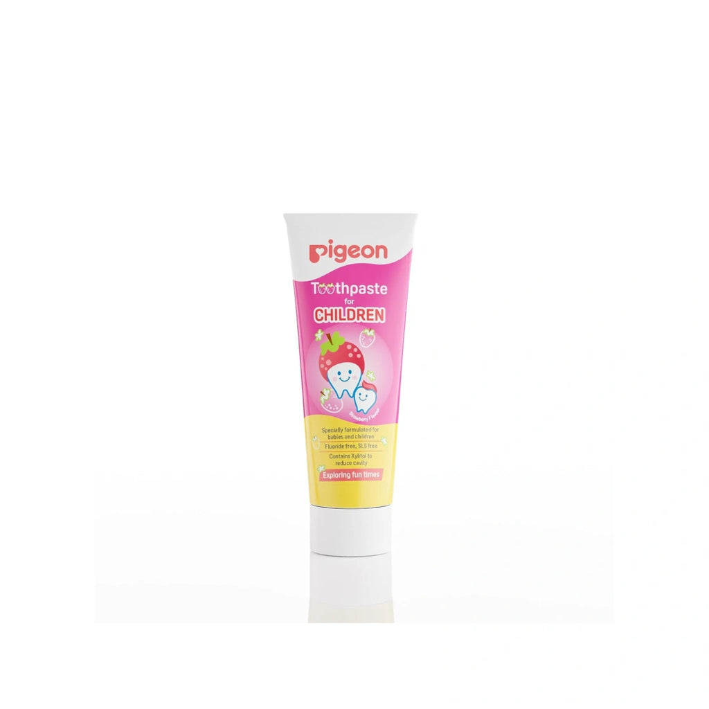 Strawberry toothpaste tube for babies and kids 45g