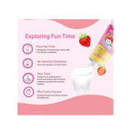Strawberry toothpaste tube for babies and kids 45g