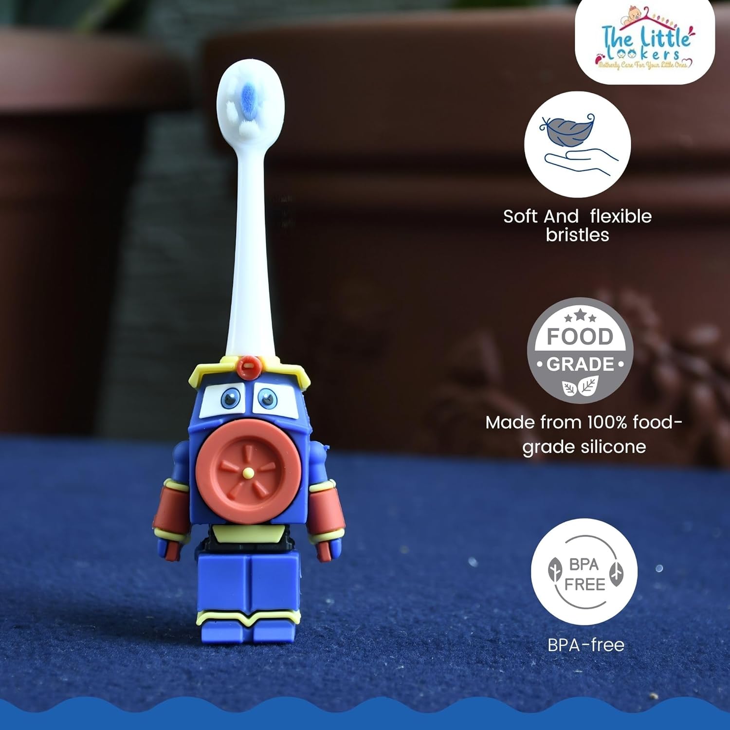 Baby Toothbrush I Supersoft Bristles Tooth Brush Soft Silicone for kids