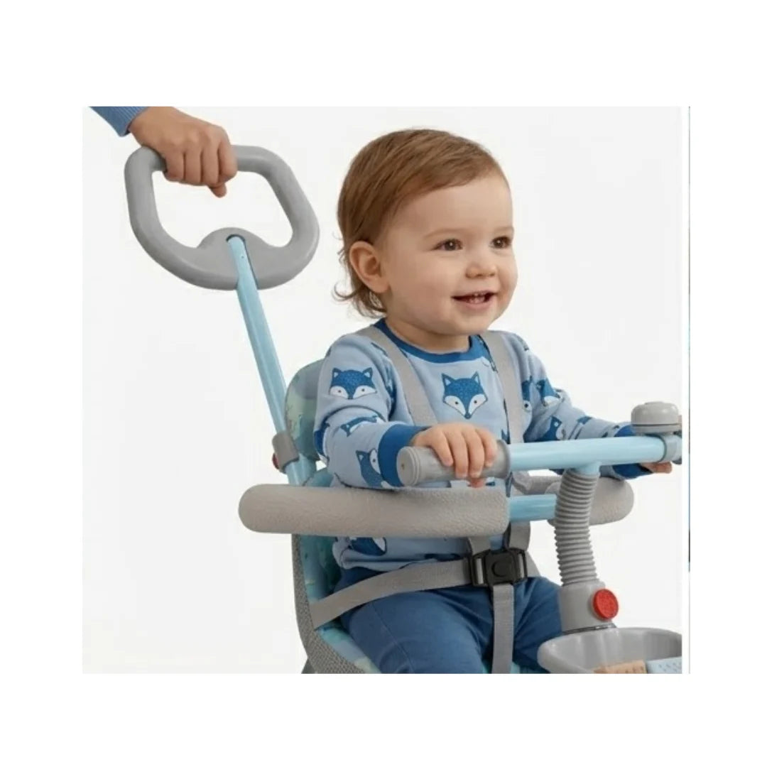Baby Tricycle with Parent Push Handle