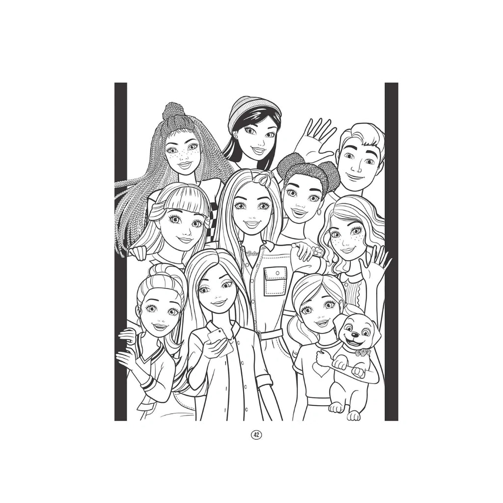 Barbie Creative Colouring