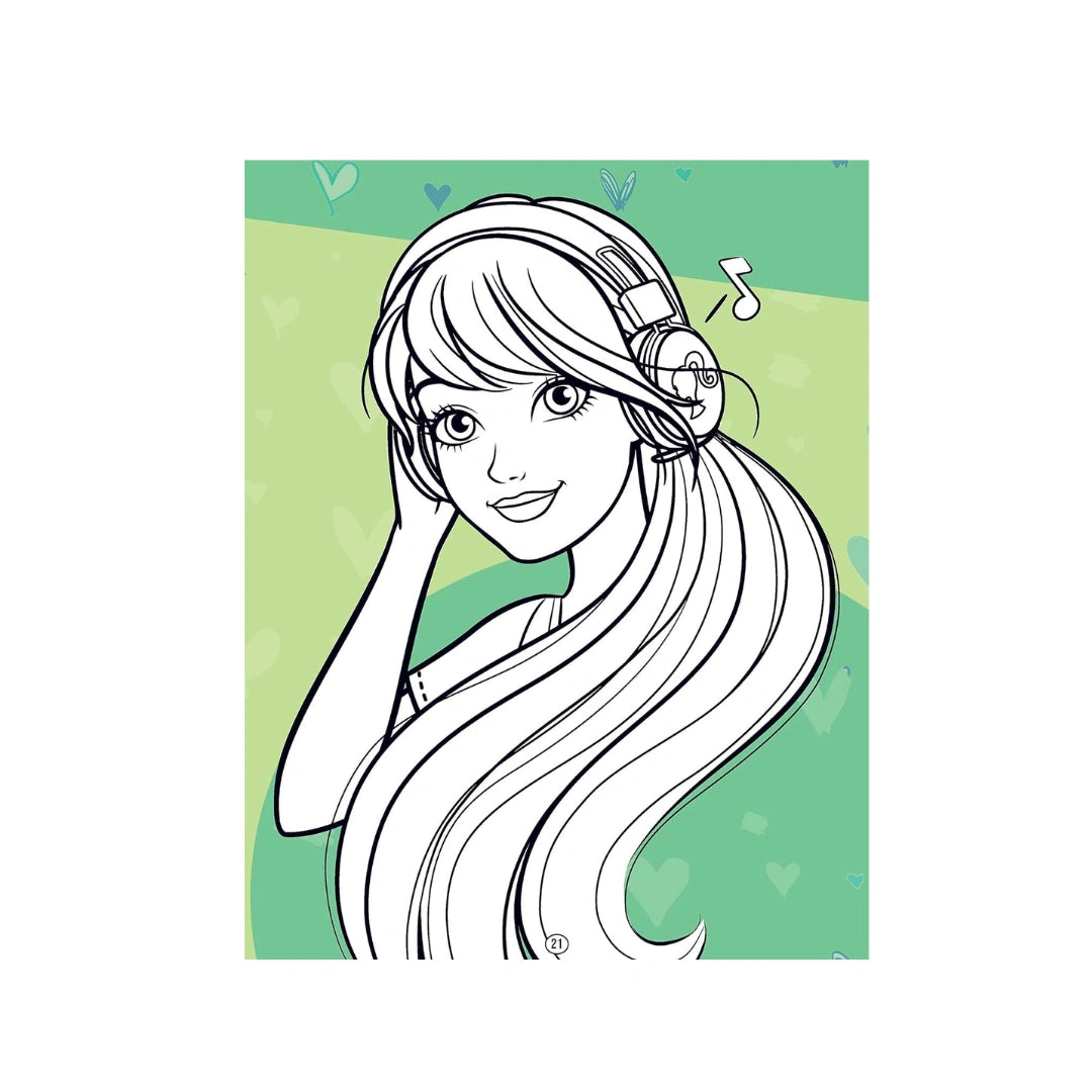 Barbie Creative Colouring
