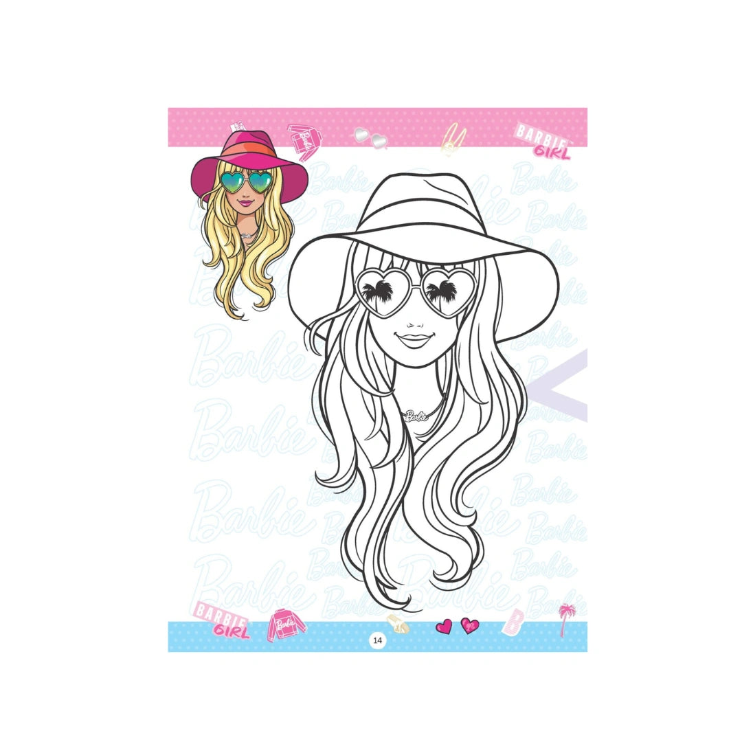 Barbie Learning Colours
