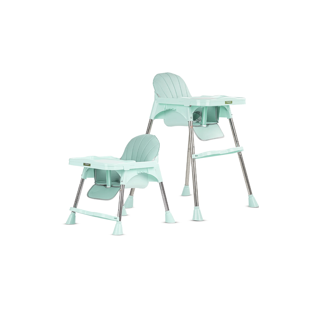 Baybee Other Gears Baybee Invictus Convertible High Chair for kids with Adjustable Height, Footrest, Safety Belt and Cushion