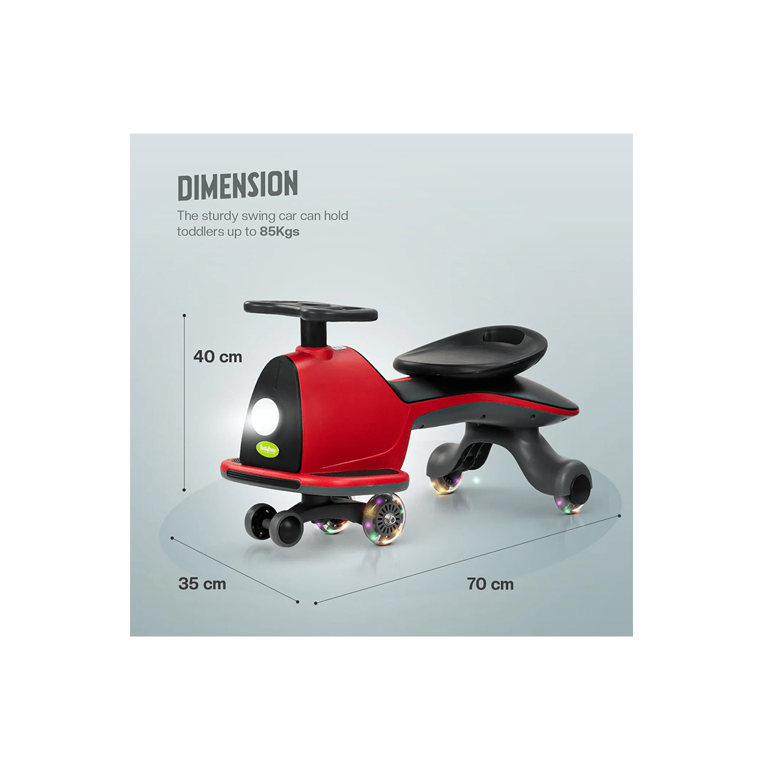 Baybee Ride-ons Baybee Nord Kids Magic Swing Car for Kids, Twister Ride on Toy Kids Car (2 Years+)