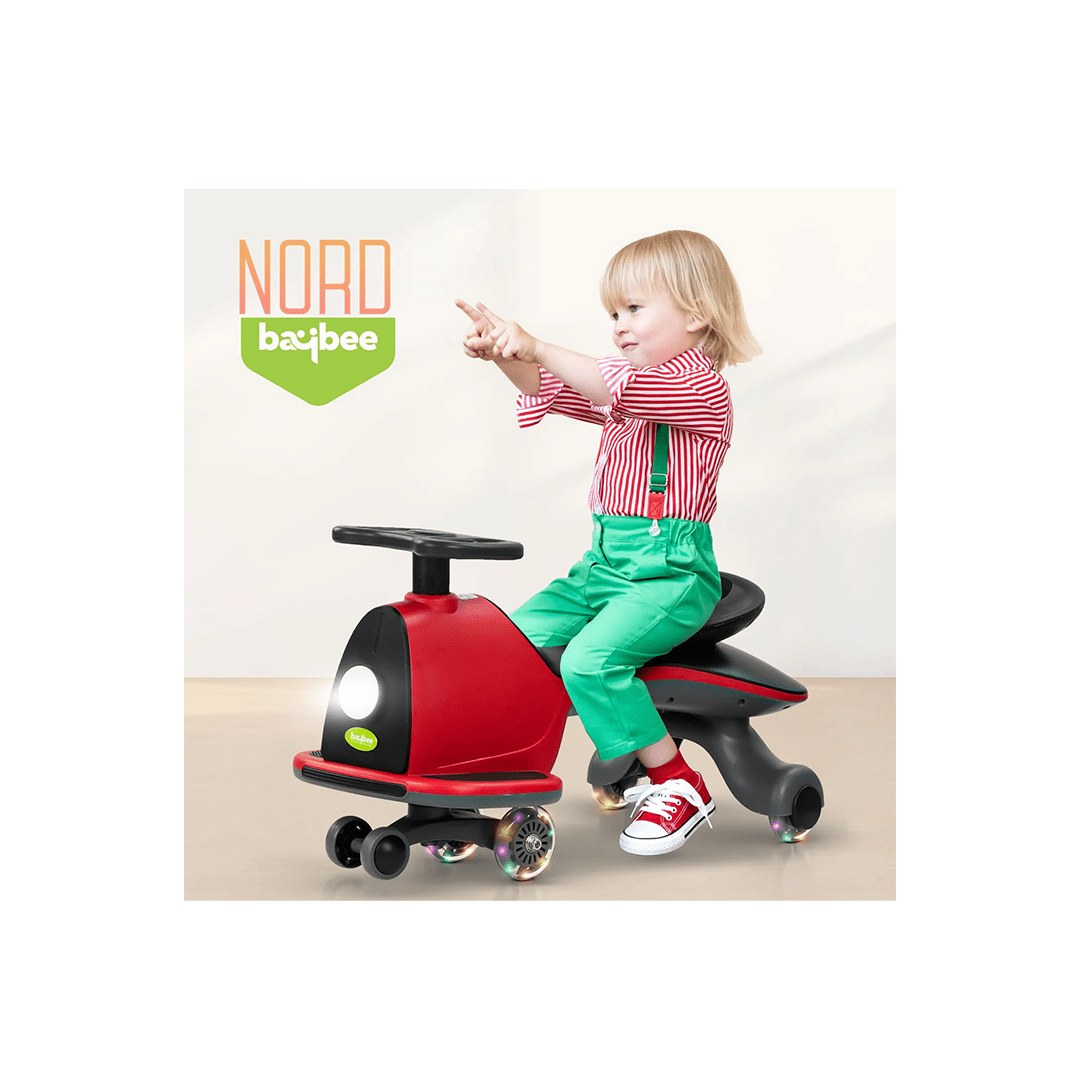 Baybee Ride-ons Baybee Nord Kids Magic Swing Car for Kids, Twister Ride on Toy Kids Car (2 Years+)