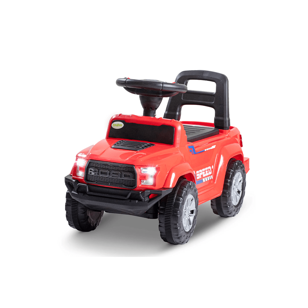 Baybee Ride-ons Baybee Push Ride on Baby Jeep for Kids Toys with LED Light & Storage Bin For Kids (1-4 Years)