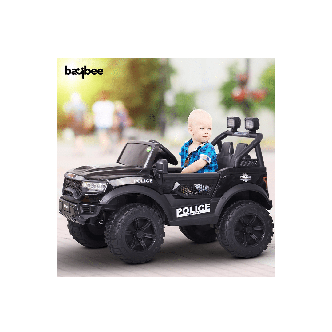 Baybee Ride-ons Baybee Run Kids Battery Operated Jeep for Kids with RGB Light & Music (3-8 Years)