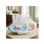 play gym rocker with mosquito net
