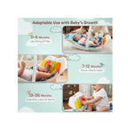 play gym rocker with mosquito net