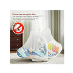 play gym rocker with mosquito net