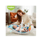 play gym rocker with mosquito net